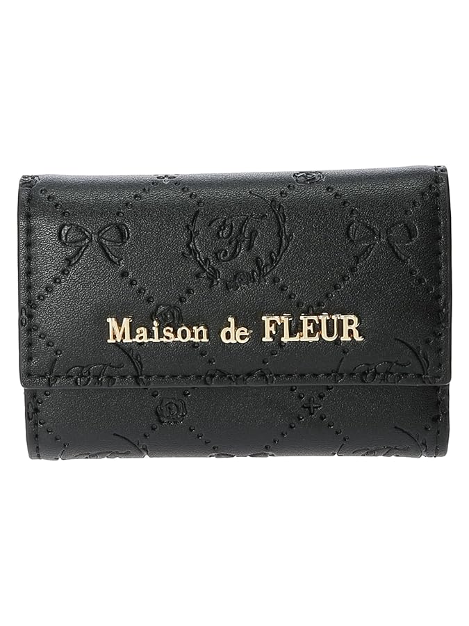 新品 未使用 黒 Maison de FLEUR モノグラムキーケース Amazon | [メゾン ド フルール] キーケース ｶﾗｰﾓﾉｸﾞﾗﾑｷｰｹｰｽ